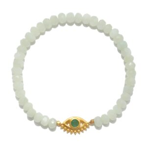 Divine Vision Evil Eye Gemstone Bracelet